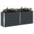Jardinieră Antracit 480 x 50 x 45 cm Oțel Galvanizat GartenMobel Dekor