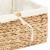 Coșuri de depozitare 3 pcs natural 40 x 30 x 18 cm GartenMobel Dekor