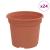 Ghiveci rotund pentru flori 24 pcs Roșu cărămidă Ø 12,5 x 10 cm GartenMobel Dekor