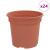 Ghiveci rotund pentru flori 24 pcs Roșu cărămidă Ø 15 x 12 cm GartenMobel Dekor