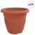 Ghiveci rotund pentru flori 24 pcs Roșu cărămidă Ø 26 x 21.5 cm GartenMobel Dekor