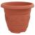 Ghiveci rotund pentru flori 24 pcs Roșu cărămidă Ø 26 x 21.5 cm GartenMobel Dekor