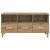 Cabinet TV Stejar artizanal 102 x 35,5 x 50 cm Lemn compozit GartenMobel Dekor