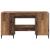 Birou cu depozitare Lemn vechi 140 x 50 x 75 cm Lemn compozit GartenMobel Dekor
