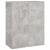 Dulap, gri beton, 60x30x75 cm, lemn prelucrat GartenMobel Dekor