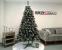 Brad artificial Christmas Deluxe by Sersimo, Crystal nins cu merisoare, 2D, 220cm Household NewTrend