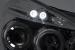 Faruri Renault Clio II (06.2001-09.2005) Angel Eyes Negru Performance AutoTuning