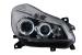 Faruri Renault Clio II (06.2001-09.2005) Angel Eyes Negru Performance AutoTuning