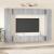 Set dulapuri TV, 10 piese, gri sonoma, lemn compozit GartenMobel Dekor