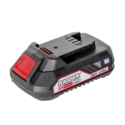Acumulator Li-ion 20V 1.5Ah pentru RDP-R20 System R20 RAIDER PRO 131110 HardWork ToolsRange