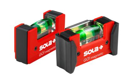 Nivela compacta GO! MAGNETICA GO! magnetic, 6.8 cm SOLA 01621101 HardWork ToolsRange