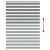 Jaluzea tip zebra gri închis lățime țesătură 160,9 cm poliester GartenMobel Dekor