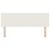 Tăblie cap cu headboard Crem 160 cm Piele artificială GartenMobel Dekor
