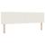 Tăblie cap cu headboard Crem 180 cm Piele artificială GartenMobel Dekor