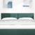 Tăblie cap cu headboard Verde închis 144 cm Piele artificială GartenMobel Dekor