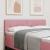 Tăblie cap cu headboard Roz 144 cm Piele artificială GartenMobel Dekor