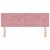 Tăblie cap cu headboard Roz 144 cm Piele artificială GartenMobel Dekor