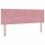 Tăblie cap cu headboard Roz 144 cm Piele artificială GartenMobel Dekor