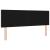 Tăblie cap cu headboard Negru 160 cm Piele artificială GartenMobel Dekor