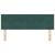 Tăblie cap cu headboard Verde închis 160 cm Piele artificială GartenMobel Dekor