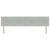 Tăblie cap cu headboard Gri deschis 200 cm Piele artificială GartenMobel Dekor