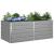 Jardinieră Gri deschis 195 x 100 x 45 cm Oțel Galvanizat GartenMobel Dekor