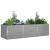 Jardinieră Gri deschis 195 x 100 x 45 cm Oțel Galvanizat GartenMobel Dekor