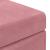 Taburet Roz 41 x 41 x 40 cm Catifea și lemn stratificat GartenMobel Dekor