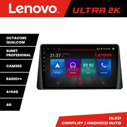 Navigatie Ford Focus 4 Kuga 2018-2023 Lenovo 8 core QLED Qualcomm 4+64 360 Android Waze USB Navigatie Internet Youtube Radio CarStore Technology