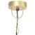 Lampă suspendată industrială, 25 W, arămiu, 30 cm, E27, rotund GartenMobel Dekor
