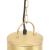 Lampă suspendată, 25 W, culoare alamă, rotund, 48 cm, E27 GartenMobel Dekor