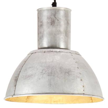 Lampă suspendată, 25 W, argintiu, rotund, 28,5 cm, E27 GartenMobel Dekor