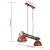 Lustră suspendată industrială 25 W, multicolor, 111 cm E27 GartenMobel Dekor