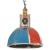 Lustră suspendată industrială 25 W multicolor 30 cm E27 rotund GartenMobel Dekor