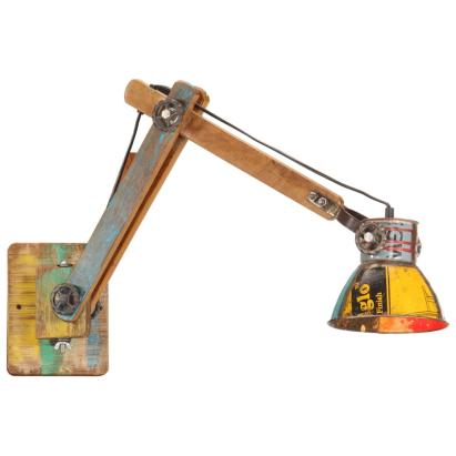 Lampă de perete industrială, multicolor, E27 rotund GartenMobel Dekor