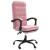 Fotoliu de birou rabatabil, roz, catifea GartenMobel Dekor