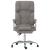 Fotoliu de birou rabatabil cu masaj, gri taupe, textil GartenMobel Dekor