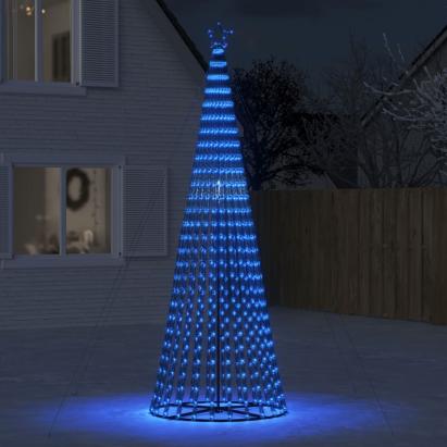 Pom de Crăciun LED 688 LED-uri Albastru 300 cm GartenMobel Dekor