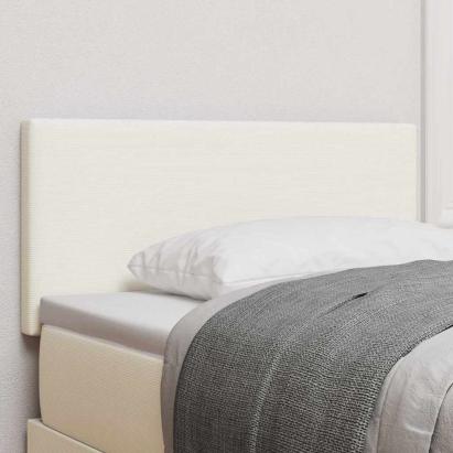Tăblie cap cu headboard Crem 100 cm Piele artificială GartenMobel Dekor