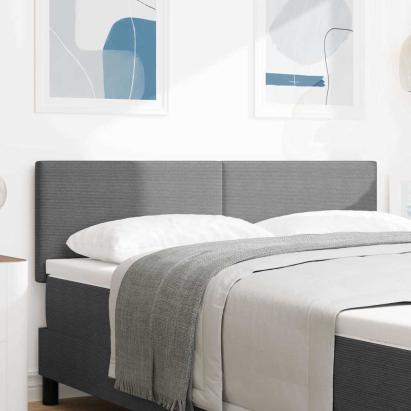 Tăblie cap cu headboard Gri deschis 160 cm Piele artificială GartenMobel Dekor