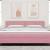 Tăblie cap cu headboard Roz 180 cm Piele artificială GartenMobel Dekor