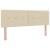 Tăblie cap cu headboard Crem 144 cm Piele artificială GartenMobel Dekor