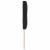 Tăblie cap cu headboard Negru 144 cm Piele artificială GartenMobel Dekor