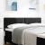 Tăblie cap cu headboard Negru 144 cm Piele artificială GartenMobel Dekor