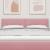 Tăblie cap cu headboard Roz 160 cm Piele artificială GartenMobel Dekor