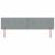 Tăblie cap cu headboard Gri deschis 180 cm Piele artificială GartenMobel Dekor
