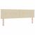 Tăblie cap cu headboard Crem 180 cm Piele artificială GartenMobel Dekor