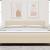Tăblie cap cu headboard Crem 180 cm Piele artificială GartenMobel Dekor