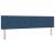 Tăblie cap cu headboard albastru 200 cm Piele artificială GartenMobel Dekor