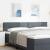 Tăblie cap cu headboard Gri închis 200 cm Piele artificială GartenMobel Dekor